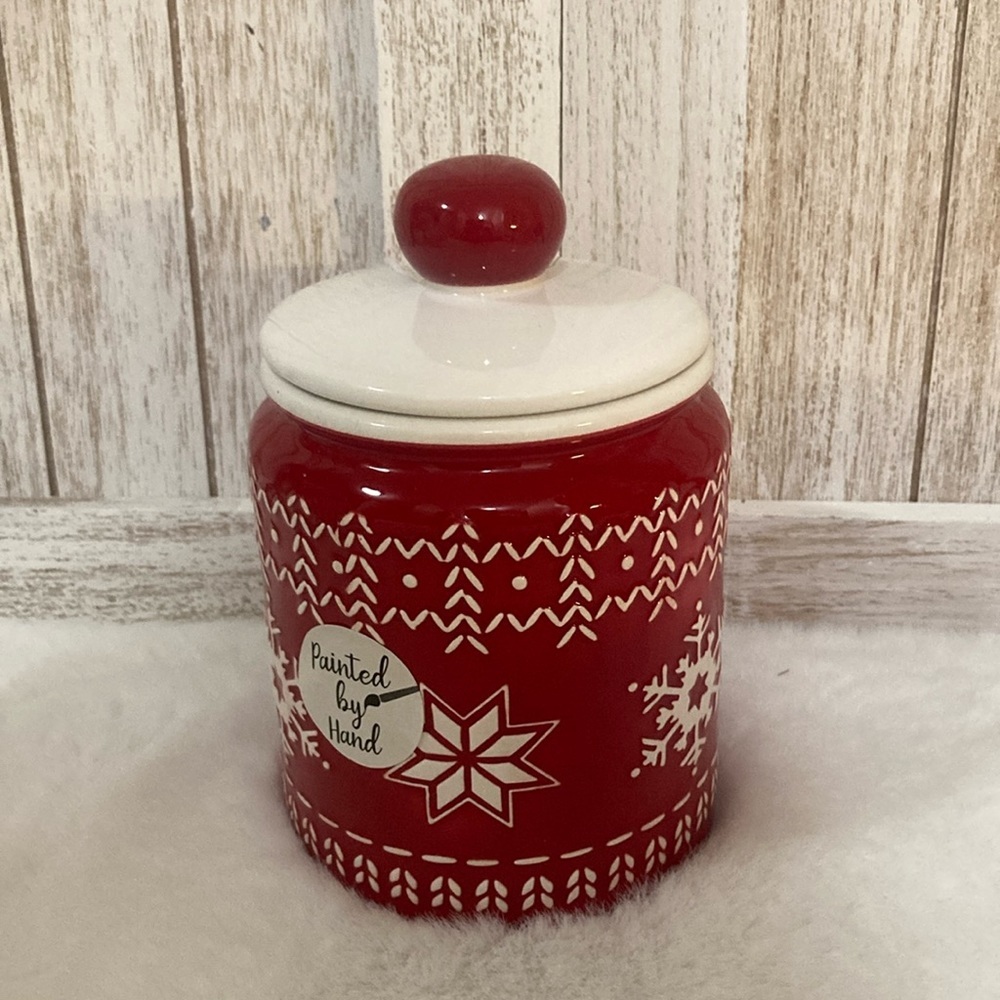 Lang Christmas Mini Snowflake Canister